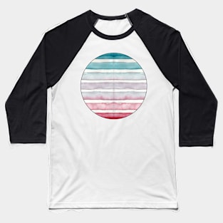 Red and Teal Make Lavender Baseball T-Shirt